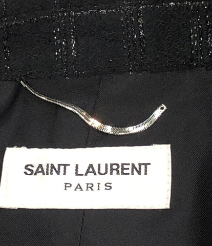 サンローランパリ 美品 シルク混 テーラードジャケット      メンズ SIZE 44 (M) SAINT LAURENT PARIS