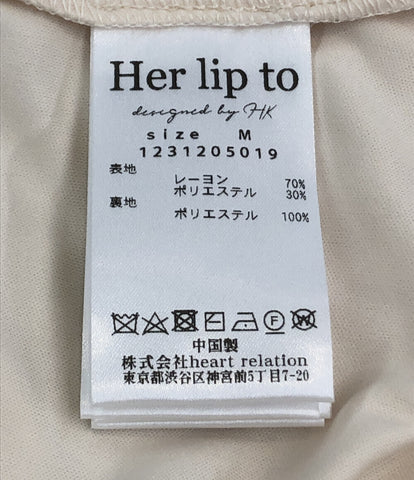 長袖ニットワンピース      レディース SIZE M (M) her lip to