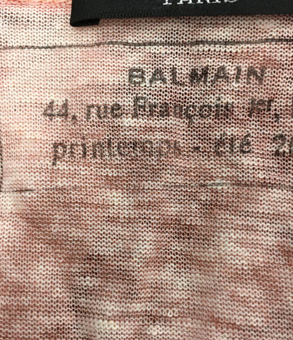 バルマン  タンクトップ リネン100％      レディース  (S) BALMAIN