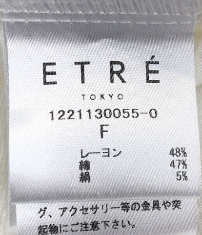 長袖ワンピース ホワイト      レディース SIZE F (L) ETRE TOKYO