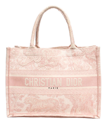 クリスチャンディオール  トートバッグ DIOR BOOK TOTE バッグ ミディアム トワル ドゥ ジュイ エンブロイダリー    レディース   Christian Dior