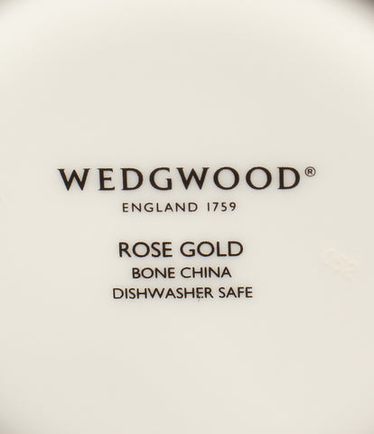ウェッジウッド 美品 カップ＆ソーサー  ローズゴールド ROSE GOLD       WEDGWOOD
