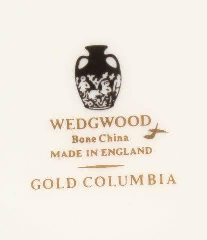 ウェッジウッド  プレート 皿 20cm  コロンビアゴールド       WEDGWOOD