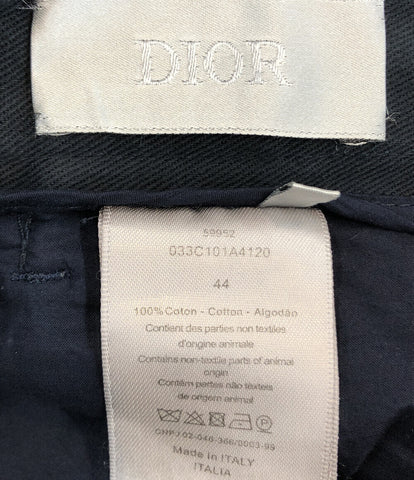 クリスチャンディオール  ロゴ刺繍 コットンハーフパンツ     033C101A4120 メンズ SIZE 44 (S) Christian Dior