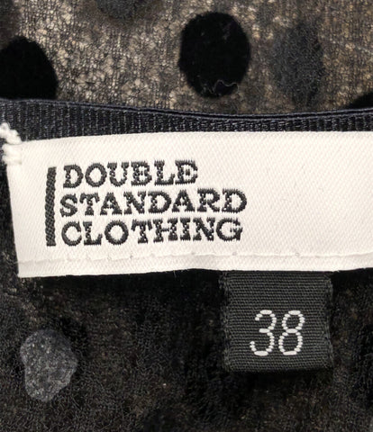 ダブルスタンダードクロージング 美品 ドットチュールフロッキー ブラウス      レディース SIZE 38 (M) DOUBLE STANDARD CLOTHING