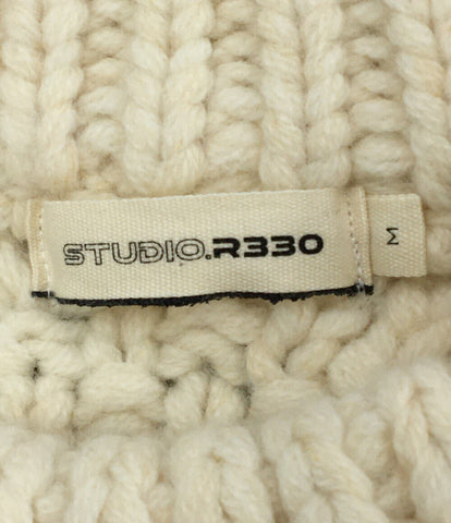STUDIO R330 ケーブルニット セーター    レディース M