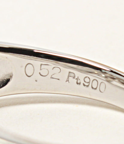 美品 リング 指輪 pt900 D0.52ct レディース SIZE 14号 (リング
