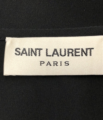 サンローランパリ  ジョーゼットシャツ シルク100％      メンズ SIZE 37 (S) SAINT LAURENT PARIS