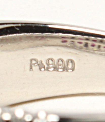 美品 リング 指輪 Pt900 D0.43ct R0.87ct      レディース SIZE 14号 (リング)