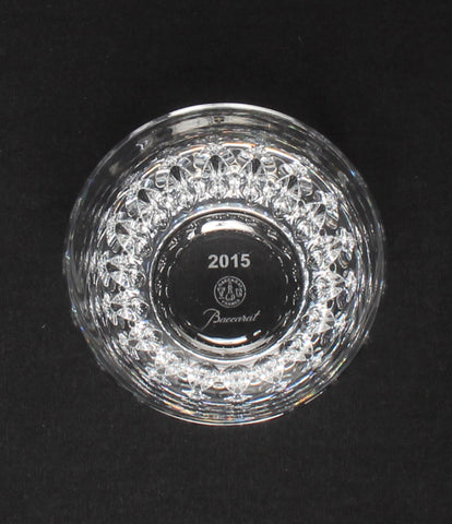 バカラ 美品 イヤータンブラー グラス  2015 ローザ       Baccarat