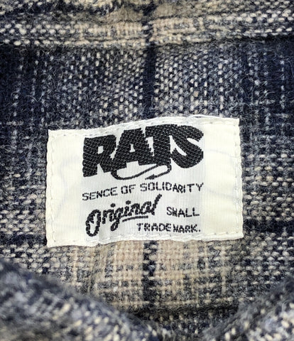 ラッツ オンブレチェックシャツ ネルシャツ メンズ SIZE S (S) RATS