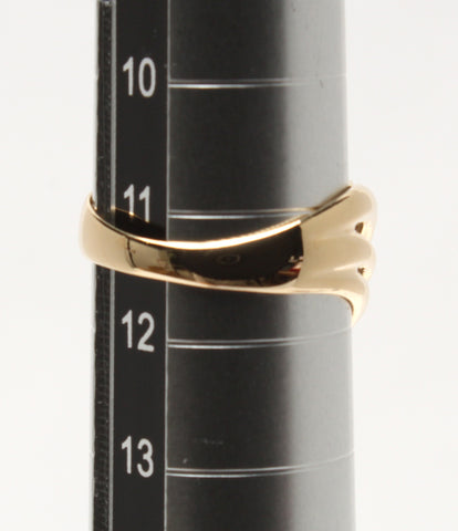 美品 リング 指輪 K18 pt900 ダイヤ コンビ      レディース SIZE 11号 (リング)