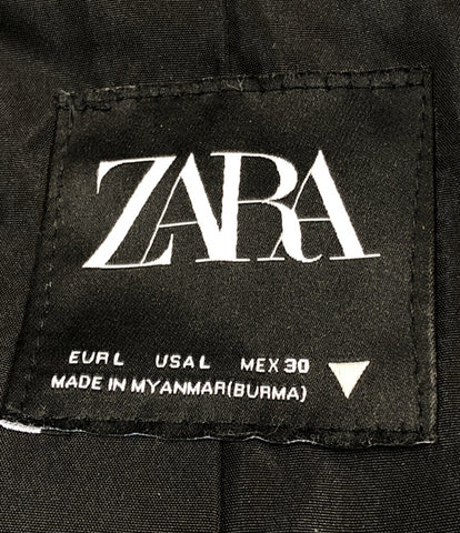 ZARA(ザラ) ダメージ加工 ライダースジャケット レディース アウター