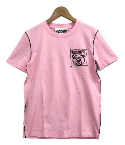 美品 ベアパイピングTシャツ レディース (複数サイズ) MOSCHINO