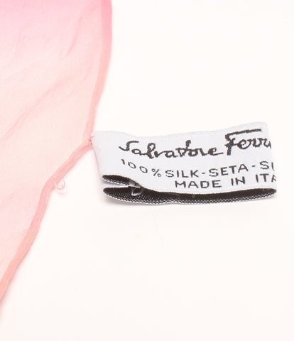 サルバトーレフェラガモ  ストール シルク100% 花柄 ピンク      レディース  (複数サイズ) Salvatore Ferragamo