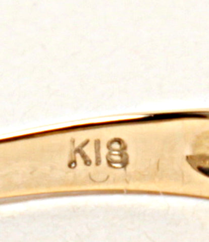 美品 リング 指輪 K18 Pt900 カラーストーン      レディース SIZE 7号 (リング)