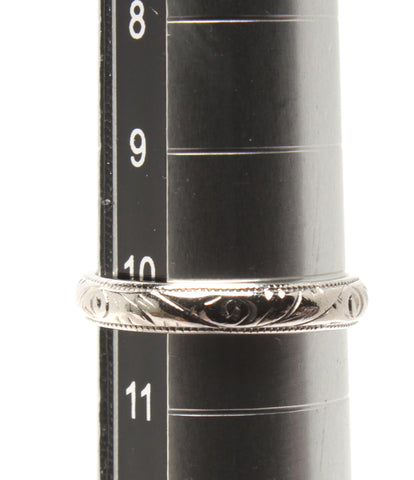 美品 デザインリング 指輪 Pt900       レディース SIZE 10号 (リング)