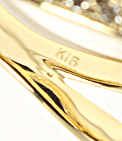 美品 リング 指輪 K18 D0.3ct       レディース SIZE 5号 (リング)