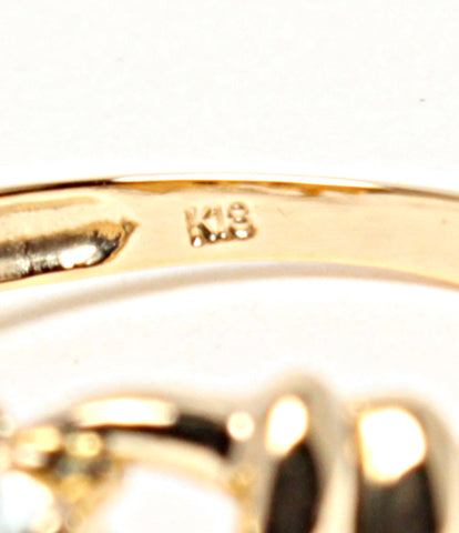 美品 リング 指輪 K18 カラーストーン      レディース SIZE 9号 (リング)