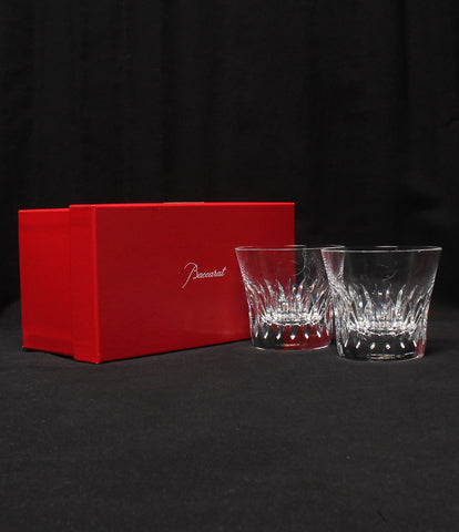 バカラ 美品 イヤータンブラー グラス 2点セット ペア  2015 ローザ       Baccarat