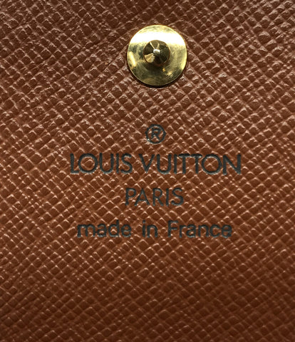 ルイヴィトン  二つ折り財布 Wホック ポルト モネ ビエ カルト クレディ モノグラム   M61652 ユニセックス  (2つ折り財布) Louis Vuitton