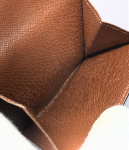 ルイヴィトン  二つ折り財布 Wホック ポルト モネ ビエ カルト クレディ モノグラム   M61652 ユニセックス  (2つ折り財布) Louis Vuitton