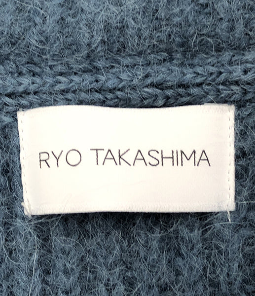 美品 アルパカウールカーディガン メンズ SIZE F (M) RYO TAKASHIMA