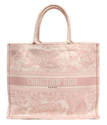 クリスチャンディオール  トートバッグ DIOR BOOK TOTE バッグ ラージ トワル ドゥ ジュイ エンブロイダリー    レディース   Christian Dior