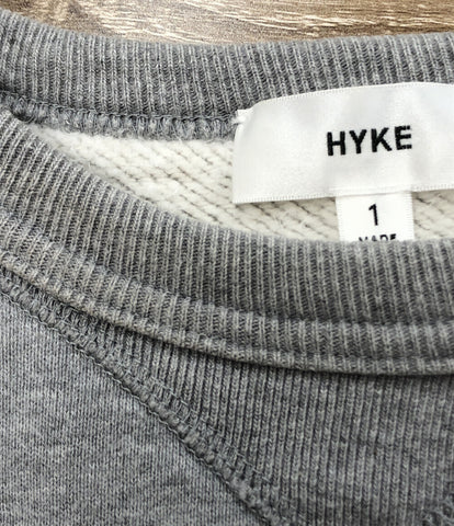 HYKE ホワイトスエット　size1