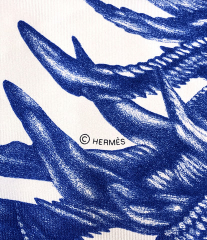 エルメス 美品 スカーフ カレ90 シルク100％ 羽と羽飾り Plumets et Panaches     レディース SIZE   (複数サイズ) HERMES