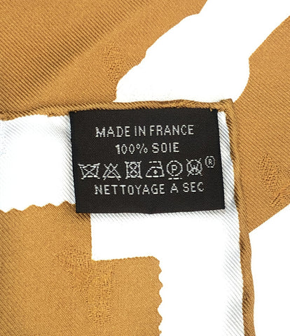 エルメス 美品 スカーフ カレ90 シルク100％ 全てはカレの中に Tout en Carre     レディース  (複数サイズ) HERMES