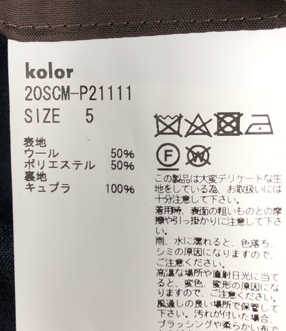 カラー 美品 スラックス メンズ SIZE 5 (L) kolor – rehello by BOOKOFF