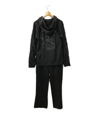 ロエン セットアップジャージ ブラックドクロ メンズ SIZE L (L) ROEN