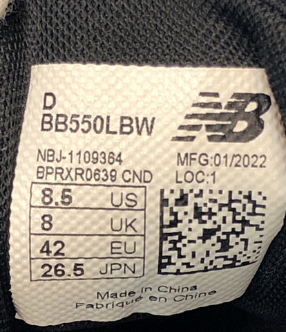 ニューバランス  ローカットスニーカー     BB550LBW メンズ SIZE 26.5 (M) new balance