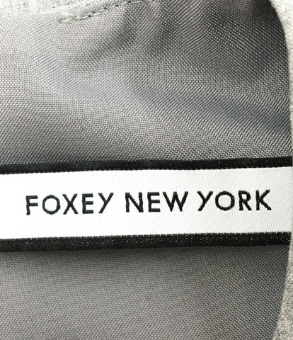 美品 サイドプリーツワンピース     33725 レディース SIZE 38 (M) FOXEY NEWYORK