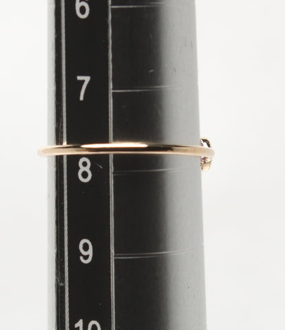 アガット 美品 リング 指輪 K10 カラーストーン      レディース SIZE 7号 (リング) agete