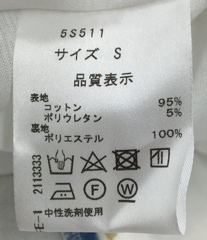 ブルーアンドホワイトプリントドレス     5S511 レディース SIZE S (S) SEVEN TEN by MIHO KAWAHITO