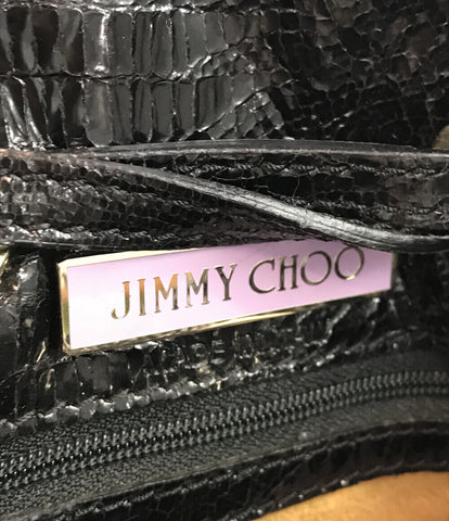 ジミーチュウ  型押しクロスショルダーバッグ 斜め掛け 巾着バッグ       レディース   JIMMY CHOO