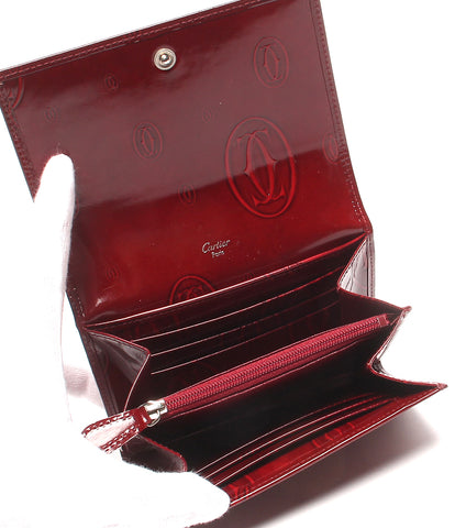 Cartierカルティエ 二つ折り財布 ハッピーバースデー 赤ファッション