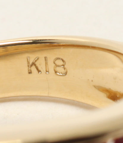 美品 リング 指輪 K18 R1.27ct D0.25ct      レディース SIZE 11号 (リング)
