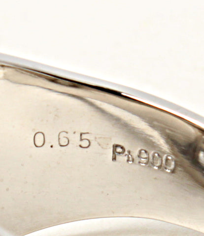 美品 リング 指輪 Pt900 D0.65      レディース SIZE 10号 (リング)