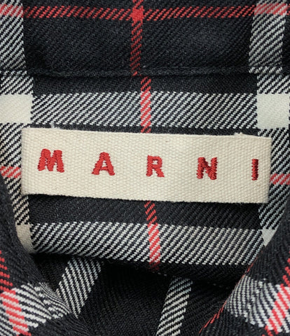 マルニ 美品 長袖チェックシャツ      メンズ SIZE 44 (XL以上) MARNI