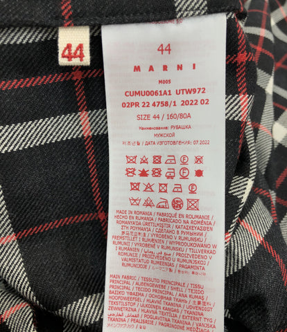 マルニ 美品 長袖チェックシャツ メンズ SIZE 44 (XL以上) MARNI ...