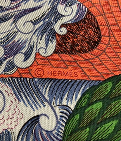 エルメス 美品 スカーフ カレ90 シルク100％ 宇宙誌  Cosmographia Universalis    レディース  (複数サイズ) HERMES