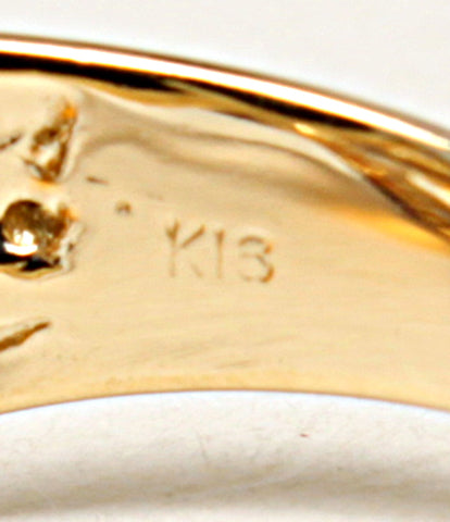 美品 リング 指輪 K18 D0.32ct カラーストーン      レディース SIZE 14号 (リング)
