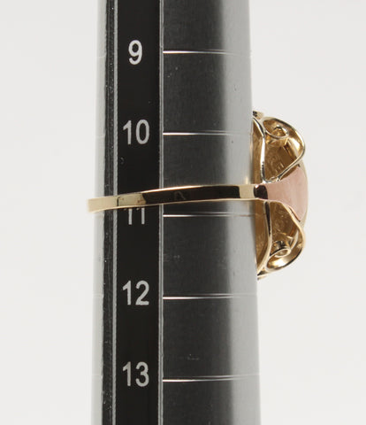 美品 リング 指輪 K14 コインモチーフ      レディース SIZE 10号 (リング)