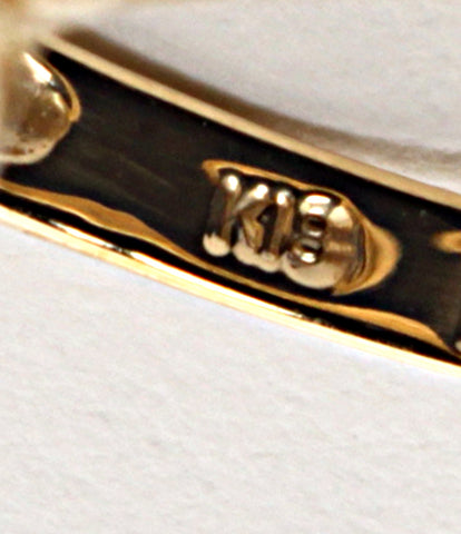 美品 リング 指輪 K18 Pt900 サファイア ダイヤ      レディース SIZE 13号 (リング)