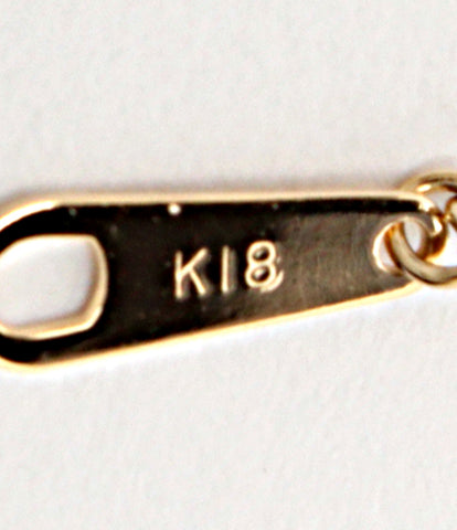美品 ロングネックレス K18      レディース  (ネックレス)