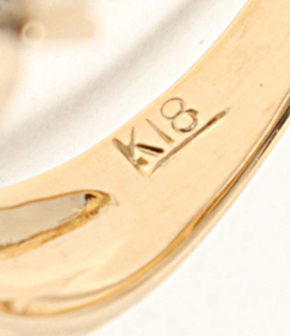 美品 リング 指輪 K18 Pt900 カラーストーン レディース SIZE 10号 ...