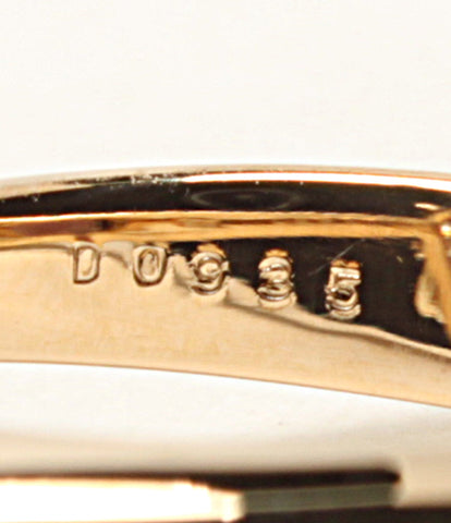 美品 リング 指輪 K18 メレダイヤ カラーストーン      レディース SIZE 15号 (リング)